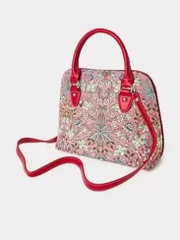 Joe Browns William Morris Vintage Style Bag Pink Multi, Pink, Women