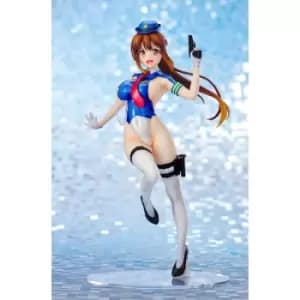 Original Character Thigt Works Series PVC Statue Job1: Cop Asahi Sakurada Antenna Shop LTD 25 cm