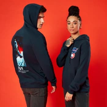 NASA Soyuz Unisex Hoodie - Navy - L