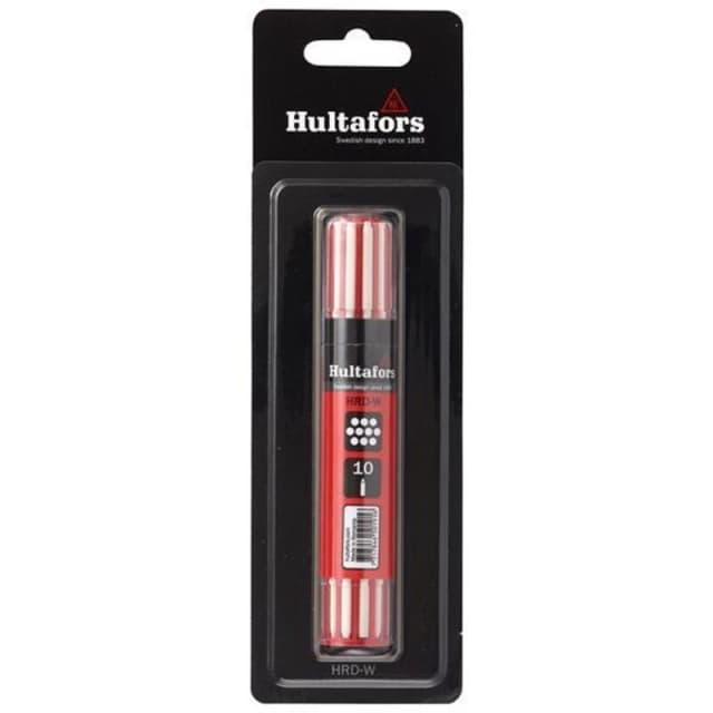 Hultafors 650290 Dry Marker Refill White (10) Blister Pack 650290