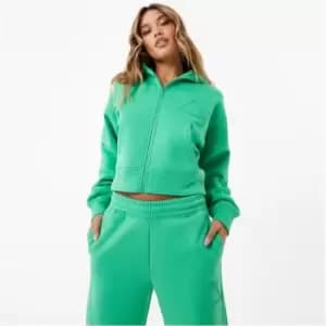 Slazenger ft. Wolfie Cindy Logo Zip Hoodie - Green