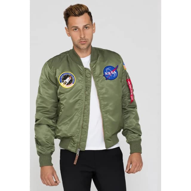 alpha industries Bomber Alpha Industries MA-1 VF NASA Vert Male S
