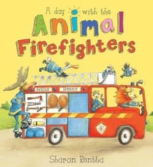 A Day with the Animal Firefighters by Sharon Rentta Paperback