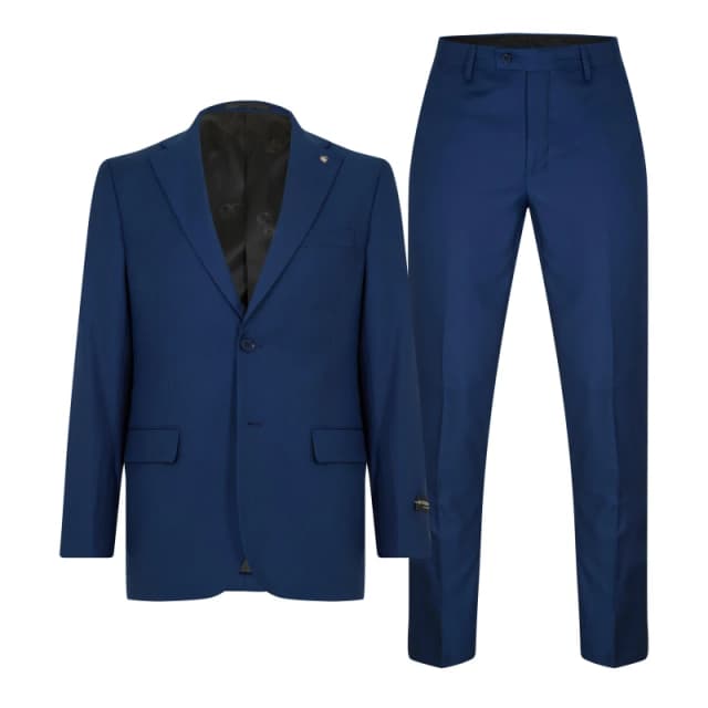 Scotch and Soda Mens Suit Blue male 38 (48)