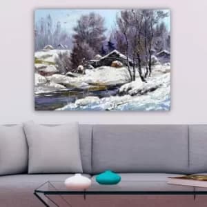 16767919_70100 Multicolor Decorative Canvas Painting