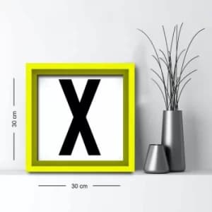 3030AHS-097s Multicolor Decorative Framed MDF Painting