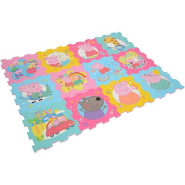 Peppa Pig 12 piece EVA Playmat M009809