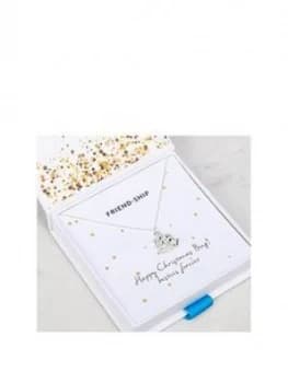 By River By River Sterling Silver Friend-Ship Sailing Ship Charm Pendant Necklace