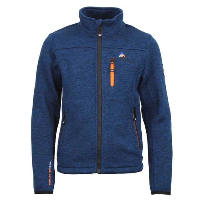 Children's fleece jacket Peak Mountain Ecemo Bleu Male 10 ans