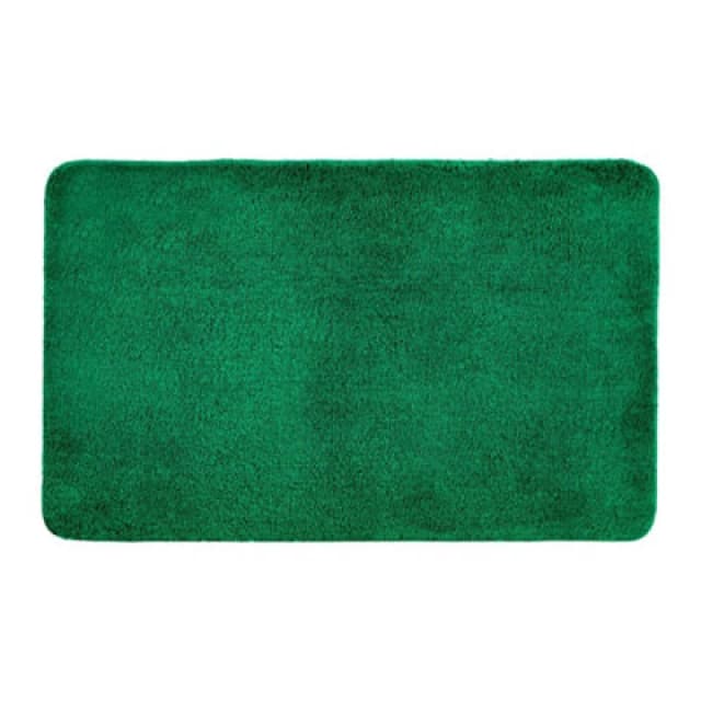 Allure Bath Fashions Luxury Microfibre Bath Mat Non-Slip - Dark Green