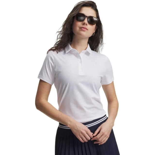 Under Armour ArmourDry Sht Sle Ld63 White female 12 (M)