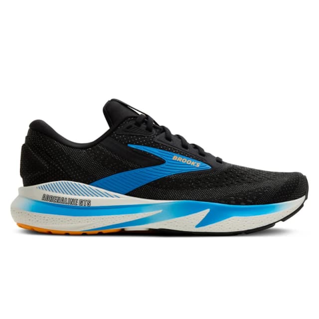 Brooks Brooks Adrenaline GTS 24 Mens Black/ebony/cloissonne - Black / Standard / 8