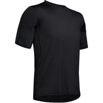 Under Armour Rush Short Sleeve T Shirt Mens - Black