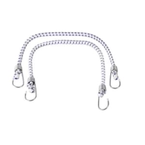 SupaTool Bungee Cord Set with Metal Hooks 600mm x 12mm