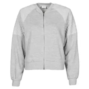 JDY JDYNAPA L/S RAGLAN BOMBER JRS womens Sweatshirt in Grey - Sizes S,M,L,XL,XS