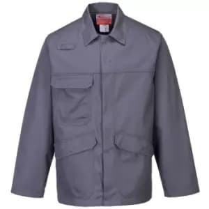 Portwest FR35GRRM - sz M Bizflame Pro Jacket - Grey - Grey