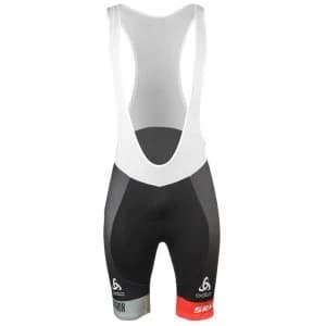 Odlo Scott Bib Cycling Shorts Mens - Black/Yellow