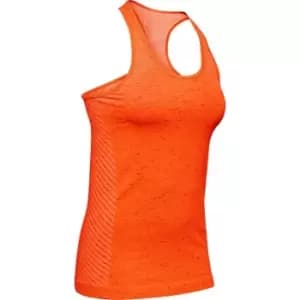 Under Armour Seamless Tank Top Womens - Orange