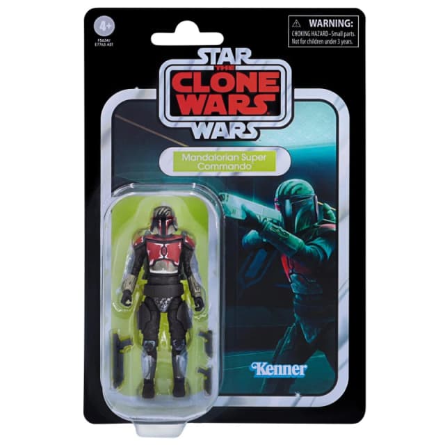 Hasbro Mandalorian Super Commando Star Wars The Clone Wars Hasbro Kenner F5634 Multi unisex