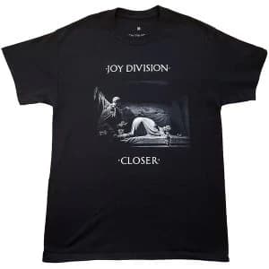Joy Division - Classic Closer Unisex Large T-Shirt - Black