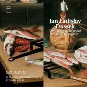 Jan Ladislav Dussek Complete Original Works for Piano Four-hands by Jan Ladislav Dussek CD Album