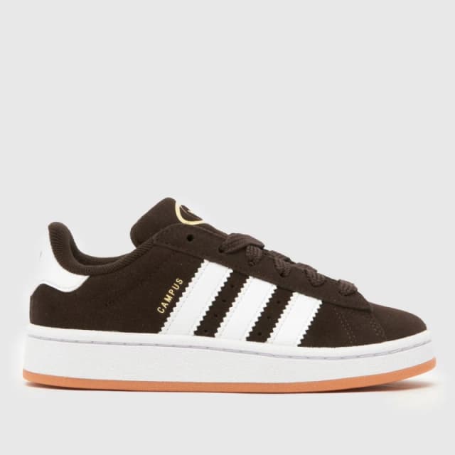 adidas Dark Brown Campus 00s Junior Trainers Dark Brown UK 1 (EU 33)
