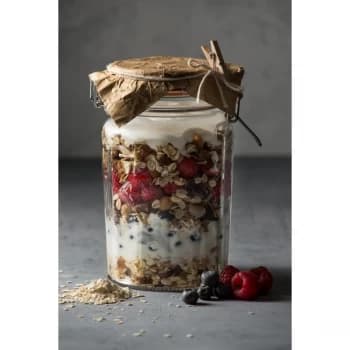 Kilner Faceted Clip Top Jar 0.95L