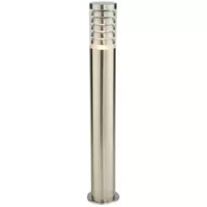 Endon Tango - Outdoor Bollard Light Stainless Steel IP44, E27