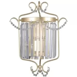 Italux Lighting - Italux Rinaldo - Classic Wall Lamp Golden Champagne 1 Light , E14