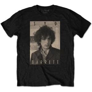 Syd Barrett - Sepia Mens Large T-Shirt - Black