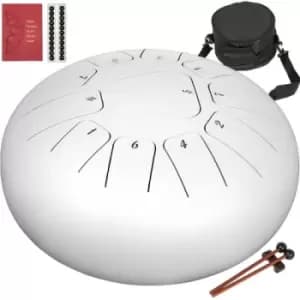 Steel Tongue Drum 11 Notes 10" Percussion Instrument + Bag Book Mallets
