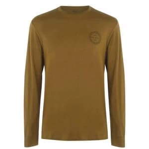 Jack Wills Bainesworth Long Sleeve T-Shirt - Olive