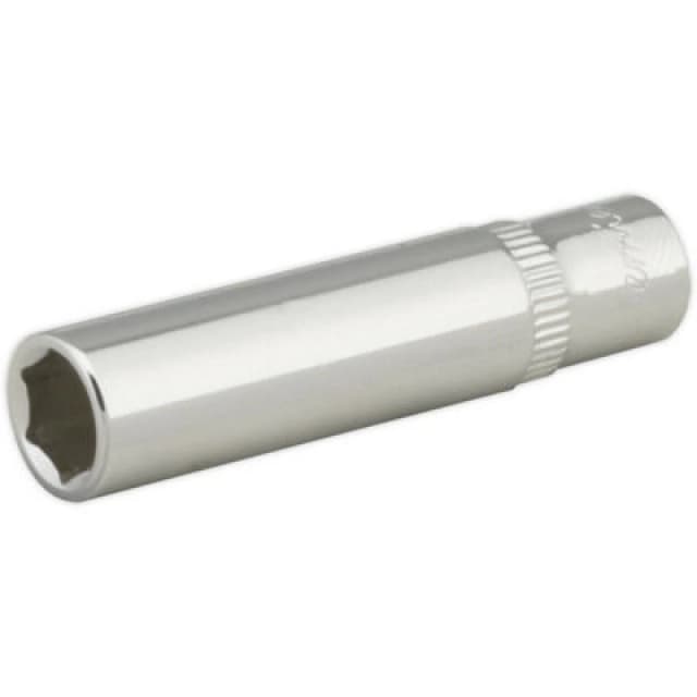 Loops 8mm Forged Steel DEEP Drive Socket - 1/4" Square Drive Polished Chrome Vanadium Metallics