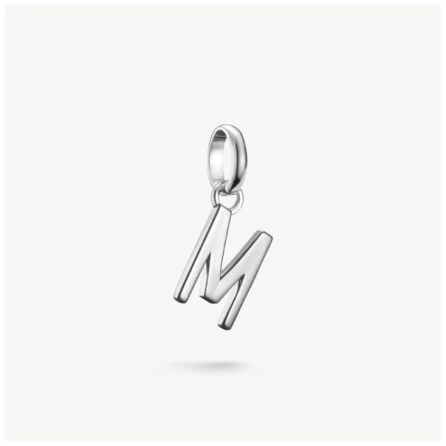 Thomas Sabo CC1219-001-21 Charm Pendant Letter M Connect Jewellery