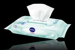 Nivea Pure & Sensitive TU baby moisturized baby wipes