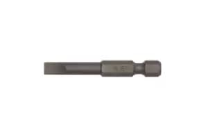 Teng Tools FL5010A03 3pk 5.5mm Flat Bit - 50mm Long for Slotted Heads 1/4" Hex