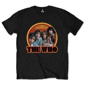 The Who - 1969 Pinball Wizard Unisex Large T-Shirt - Black