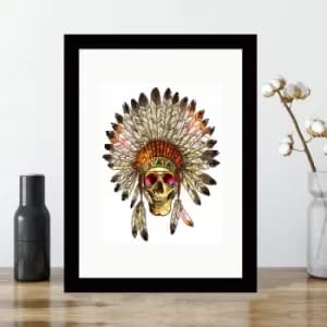 SC447594442 Multicolor Decorative Framed MDF Painting