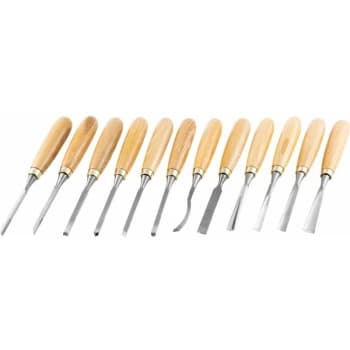 12-Pce Wood Carving Tool Set - Senator
