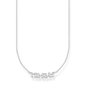 Thomas Sabo Dancing Stones Silver Necklace