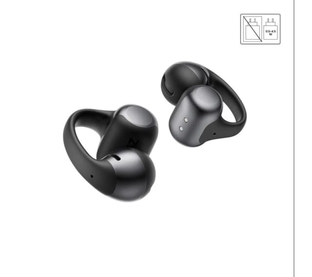 Aftershokz SHOKZ E310BK headphones/headset Wireless Ear-clip-on Calls/Music/Sport/Everyday Black E310BK