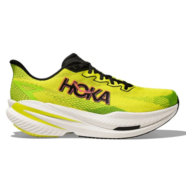 Hoka Mach X 3 Shoes Yellow White AW25, Size EU 43 1/3
