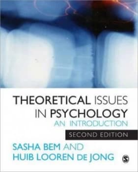 Theoretical Issues in Psychology by Sacha Bem Paperback