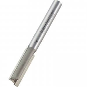 Trend Professional Two Flute Straight Router Cutter 8.1mm 26mm 1/4"