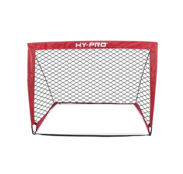 Hy-pro 4ft x 3ft Pop Up Flexi Football Goal Red unisex
