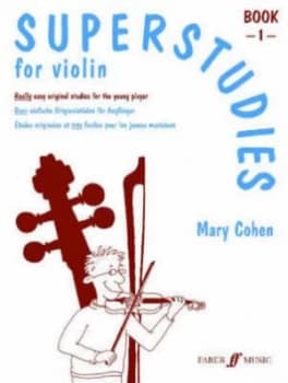 Superstudies Violin Book 1 by Mary Cohen Book