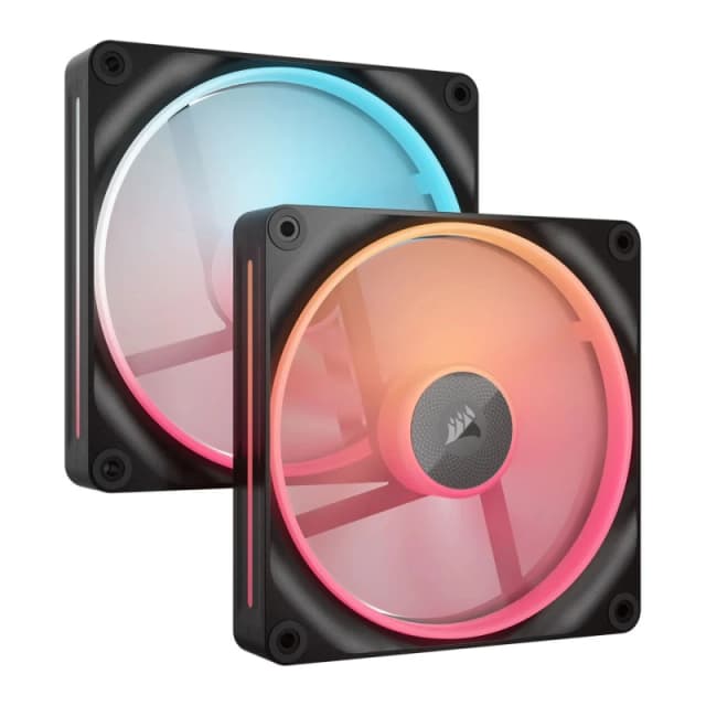 CORSAIR iCUE LINK LX140-R RGB 140mm PWM Reverse Fans Starter Kit - Black
