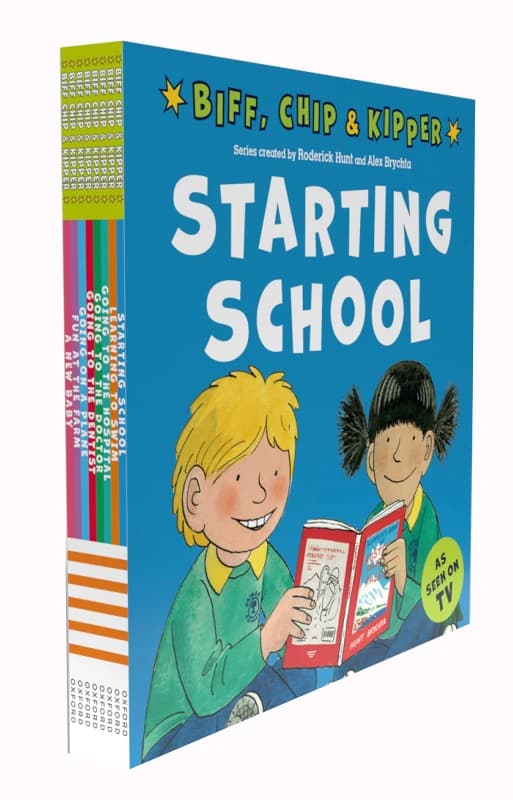 First Experiences With Biff, Chip And Kipper 8 Books Collection Set Oxford University Press Books