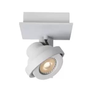 Lucide LANDA - Ceiling Spotlight - LED Dim to warm - GU10 - 1x5W 2200K/3000K - White