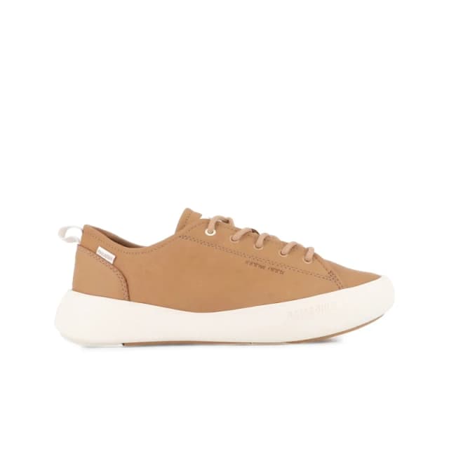 Palladium Pallanova Leather Trainers camel Women 37 (4);38 (5);39 (5.5 to 6);41 (7)